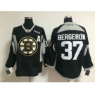 nhl jerseys boston bruins #37 bergeron black [2015 new]