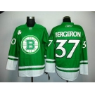 nhl jerseys boston bruins #37 bergeron green