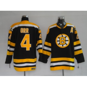 nhl  jerseys boston bruins #4 bobby orr black jersey