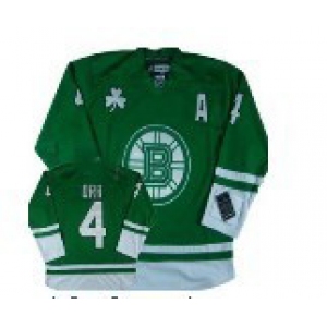 nhl jerseys boston bruins #4 bobby orr green