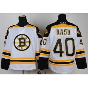 nhl jerseys boston bruins #40 rask white