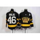 nhl jerseys boston bruins #46 krejci black[new][patch A]