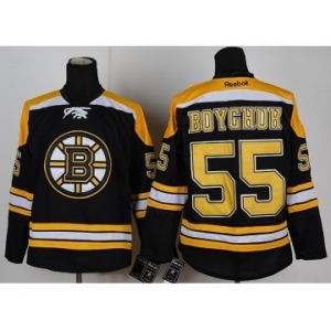 nhl jerseys boston bruins #55 boychuk black