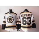 nhl jerseys boston bruins #63 marchand white