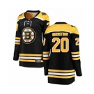 Women Boston Bruins #20 Joakim Nordstrom Authentic Black Home Fanatics Branded Breakaway NHL Jersey