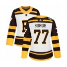 Women's Adidas Boston Bruins #77 Ray Bourque Authentic White 2019 Winter Classic NHL Jersey