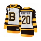 Women's Boston Bruins #20 Joakim Nordstrom White Winter Classic Fanatics Branded Breakaway 2019 Stanley Cup Final Bound Hockey Jersey