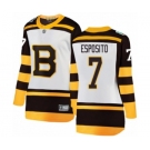 Women's Boston Bruins #7 Phil Esposito White 2019 Winter Classic Fanatics Branded Breakaway NHL Jersey