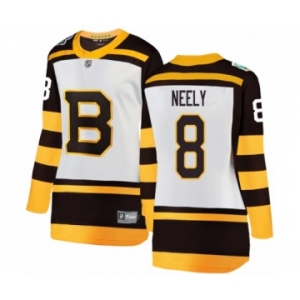 Women's Boston Bruins #8 Cam Neely White 2019 Winter Classic Fanatics Branded Breakaway NHL Jersey