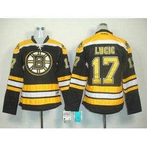 women nhl jerseys boston bruins #17 lucic black