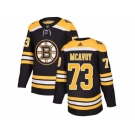 Youth Adidas Boston Bruins #73 Charlie McAvoy Black Home Authentic Stitched NHL Jersey