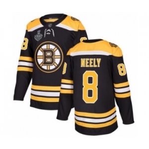 Youth Boston Bruins #8 Cam Neely Authentic Black Home 2019 Stanley Cup Final Bound Hockey Jersey