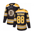 Youth Boston Bruins #88 David Pastrnak Premier Black Home 2019 Stanley Cup Final Bound Hockey Jersey