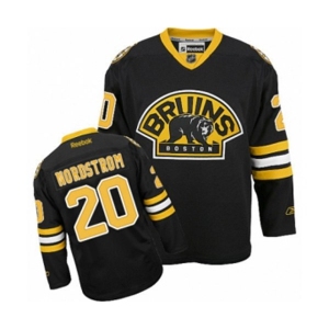 Youth Reebok Boston Bruins #20 Joakim Nordstrom Authentic Black Third NHL Jersey