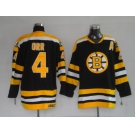 youth nhl boston bruins #4 bobby orr black