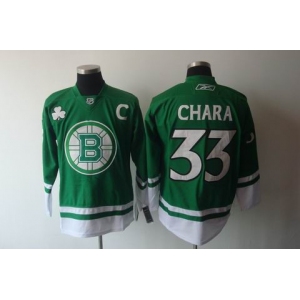youth nhl jerseys boston bruins #33 chara green(2011 new)