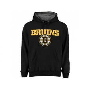 Boston Bruins Black Rinkside Grayton Pullover Hoodie