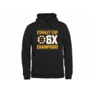 Boston Bruins Black Rinkside Victor Pullover Hoodie