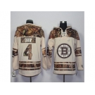 Men's Boston Bruins #4 Bobby Orr Cream Camo Stitched NHL Jersey