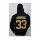 nhl jerseys boston bruins #33 chara black[pullover hooded sweatshirt][ccm]