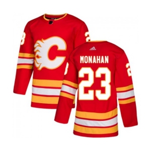 Calgary Flames #23 Sean Monahan Authentic Red Alternate Hockey Jersey