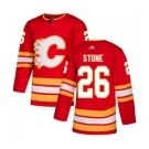 Calgary Flames #26 Michael Stone Authentic Red Alternate Hockey Jersey