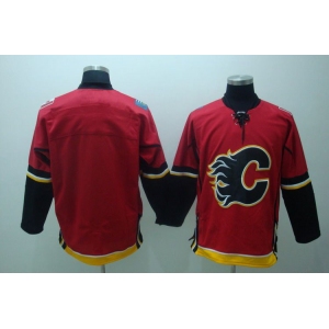 NHL Calgary Flames Blank red jerseys