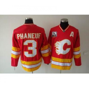 nhl calgary flames #3 phaneuf red[30th]