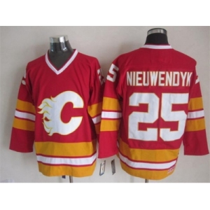 nhl jerseys calgary flames #25 nieuwendyk red