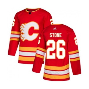 Youth Calgary Flames #26 Michael Stone Authentic Red Alternate Hockey Jersey