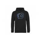 Calgary Flames Black Pond Hockey Pullover Hoodie