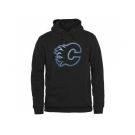 Calgary Flames Black Rinkside Pond Hockey Pullover Hoodie