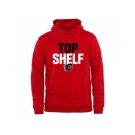 Calgary Flames Scarlet Top Shelf Pullover Hoodie