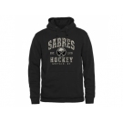 Men's Buffalo Sabres Black Camo Stack Pullover Hoodie