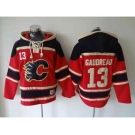 nhl jerseys calgary flames #13 gaudreau red[pullover hooded sweatshirt][gaudreau]