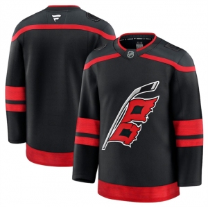 Men's Carolina Hurricanes Blank Black 2024-25 Home Stitched Hockey Jersey