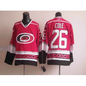 nhl jerseys carolina hurricanes #26 cole red