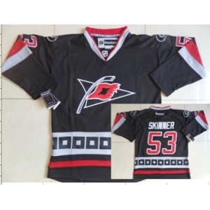 nhl jerseys carolina hurricanes #53 sklnner black