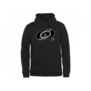 Men's Carolina Hurricanes Black Rink Warrior Pullover Hoodie