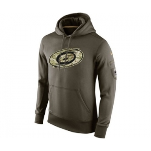 nhl jerseys carolina hurricanes nike green salute to service[pullover hooded sweatshirt]