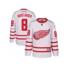 Men's Detroit Red Wings #8 Justin Abdelkader White 2017 Centennial Classic Stitched NHL Jersey