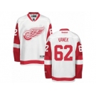 Men's Reebok Detroit Red Wings #62 Thomas Vanek Authentic White Away NHL Jersey
