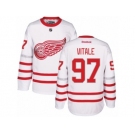 Men's Reebok Detroit Red Wings #97 Joe Vitale Authentic White 2017 Centennial Classic NHL Jersey