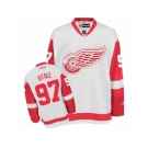 Men's Reebok Detroit Red Wings #97 Joe Vitale Authentic White Away NHL Jersey