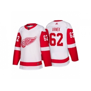 Men's adidas 2018 Season Detroit Red Wings #62 Thomas Vanek New Outfitted Jerseys