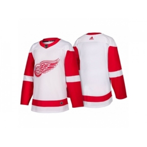 Men's adidas Detroit Red Wings White 2017-2018 Season New-Look Blank Jersey