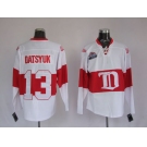 nhl deroit red wings #13 datsyuk white winter classic