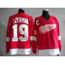 nhl deroit red wings #19 yzerman red ccm