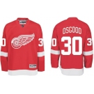 nhl deroit red wings #30 osgood red