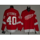 nhl detoit red wings #40 zetterberg a red A